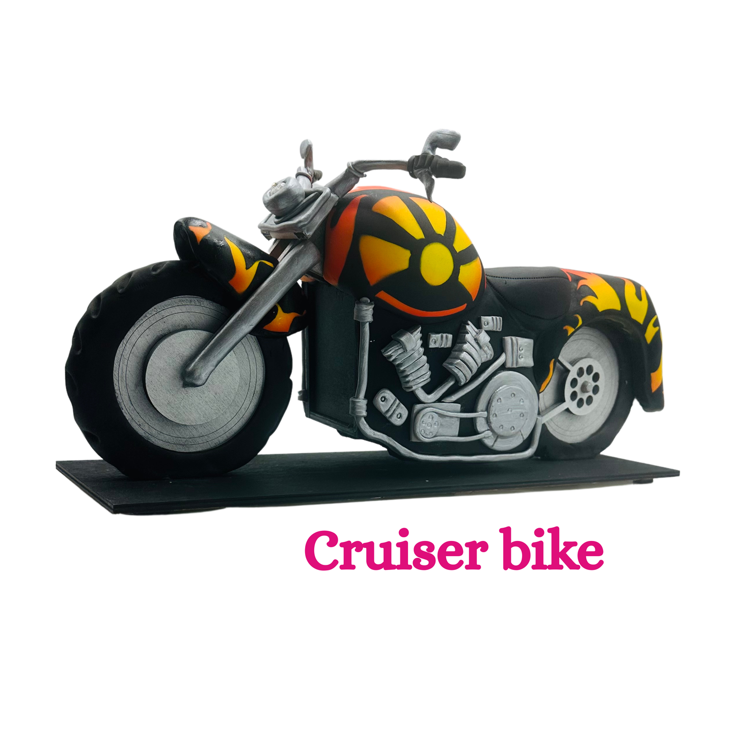 Free standing MOTORBIKE cake structure kits