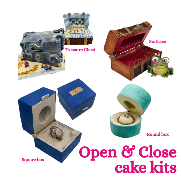 OPEN AND CLOSE cake structure kits