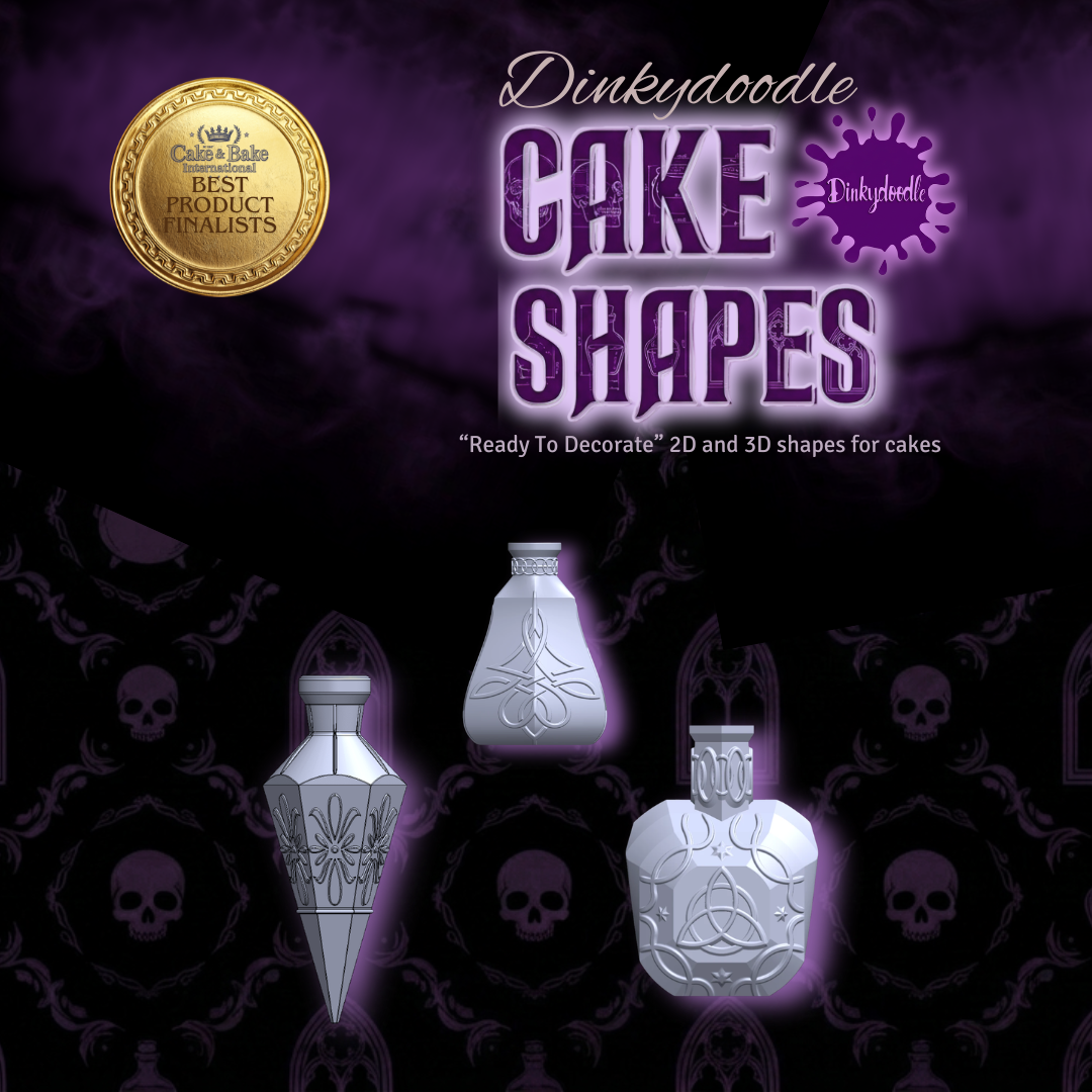 Cake Shapes - Limited Edition Potion Bottles