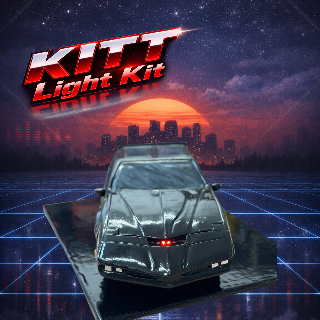 🎬 Movie Month — KITT Car Structure Kit & KITT Light Kit