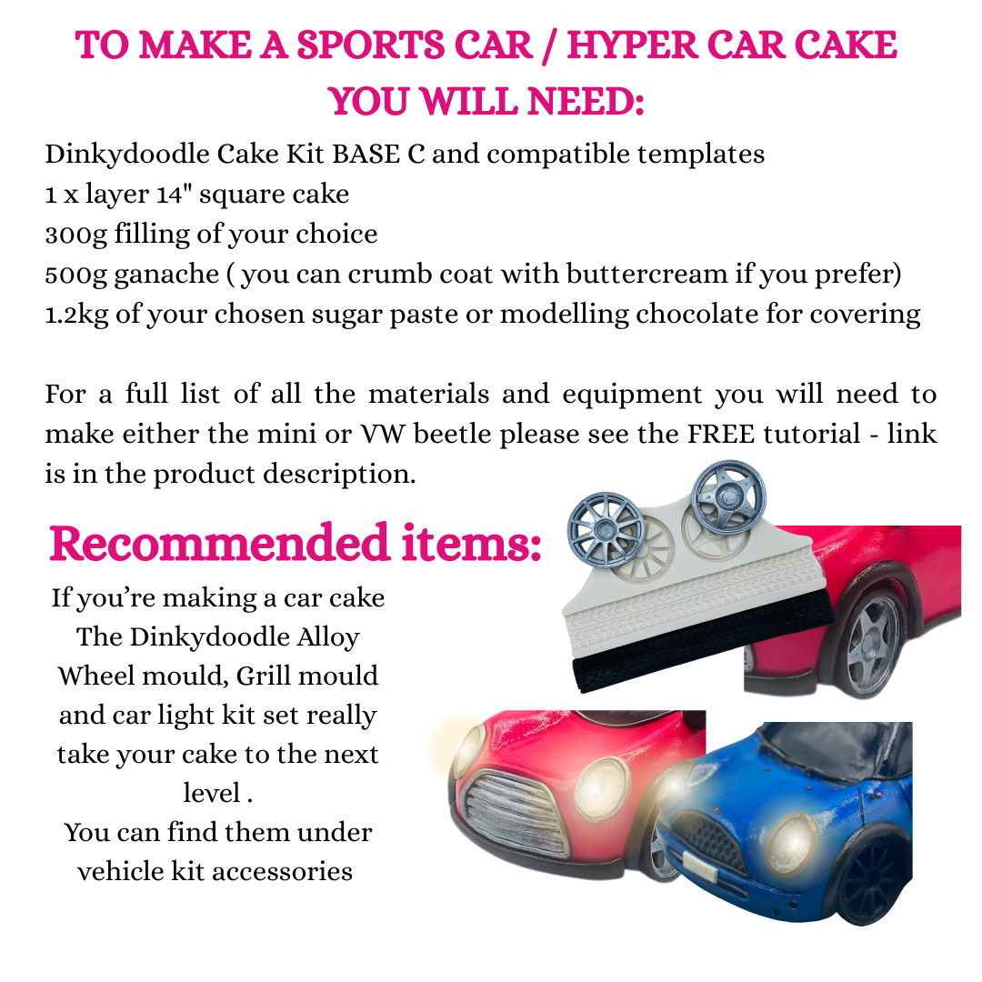 SPORTS CAR / HYPER CAR -BASE C and Compatible Templates