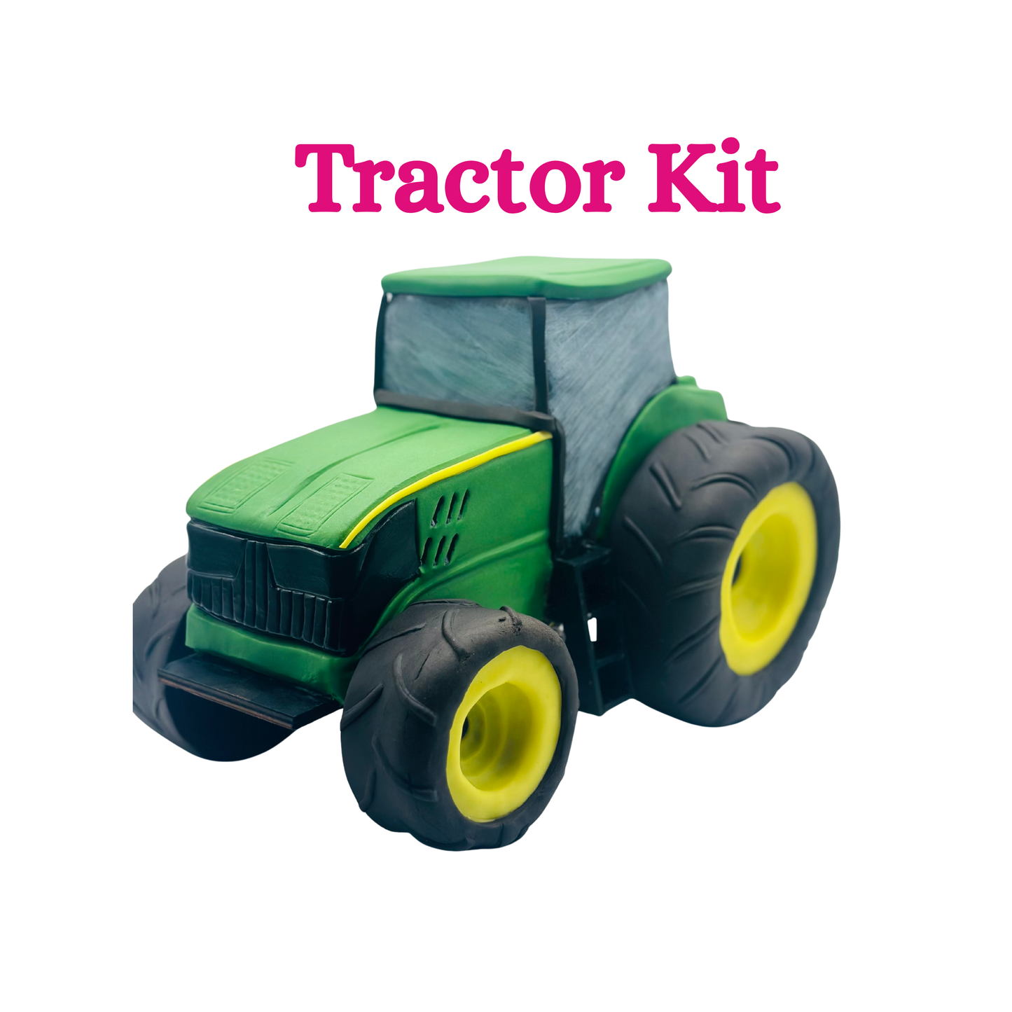 TRACTOR AND DIGGER structure cake kit for Farm and Construction