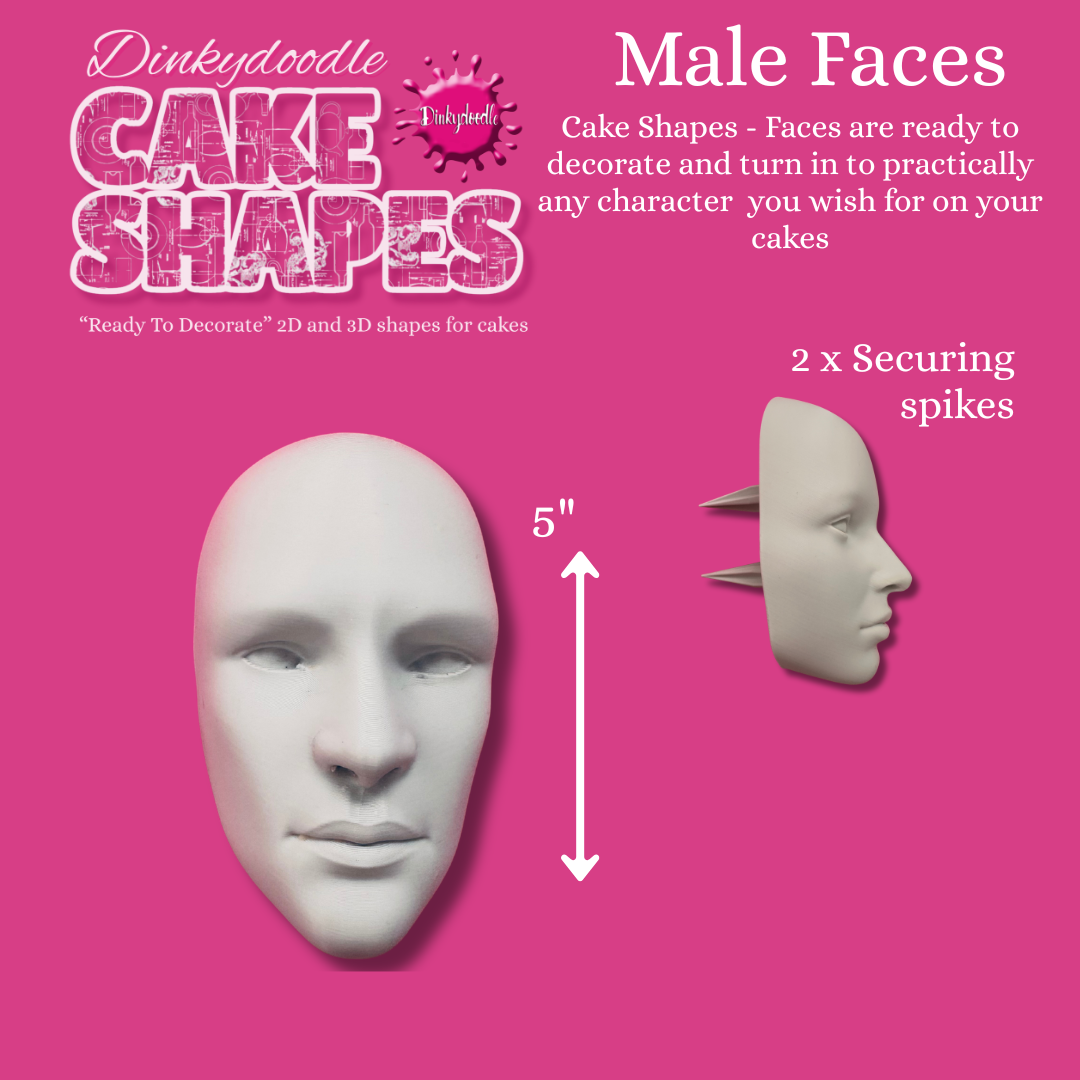 Cake Shapes - Faces