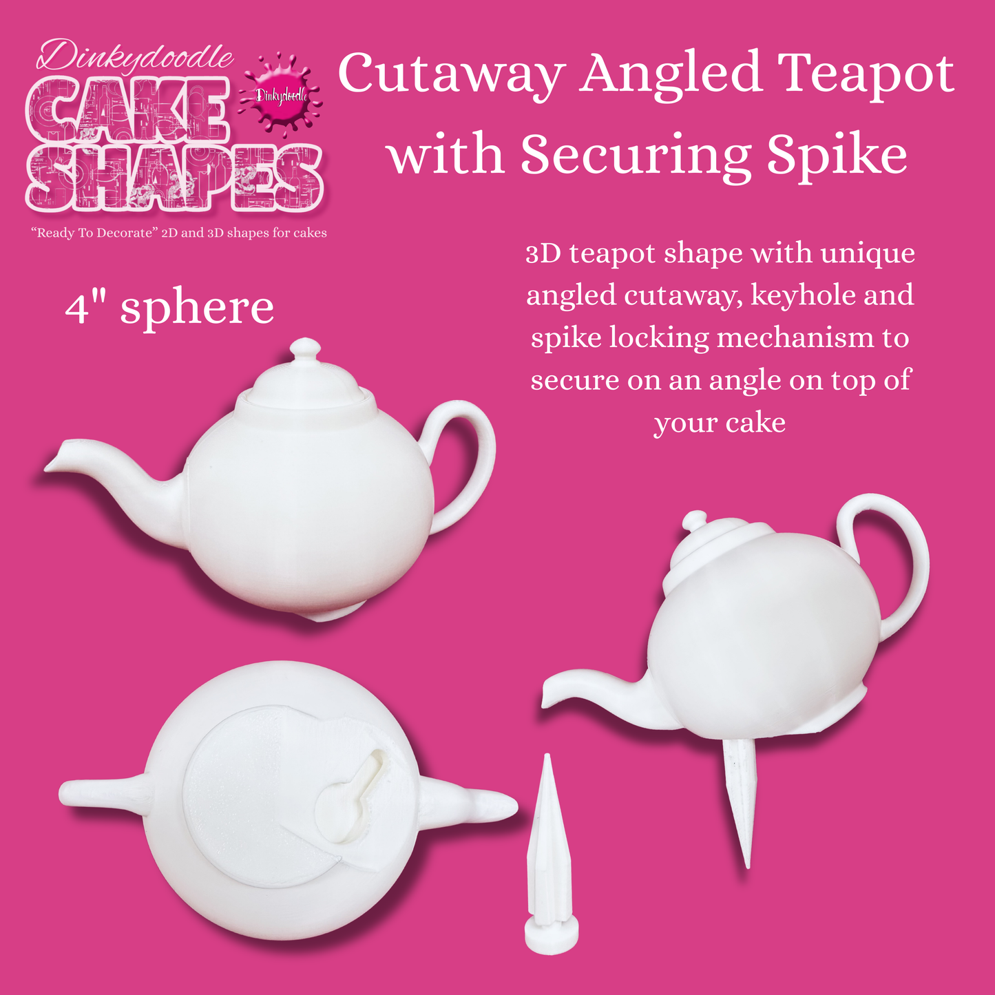Cake Shapes - "Afternoon tea" themed