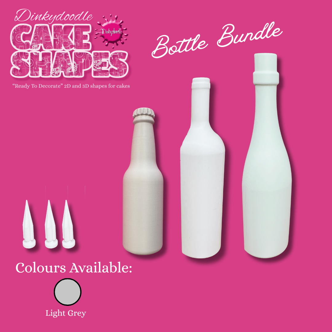 Cake Shapes - Celebration Bottles