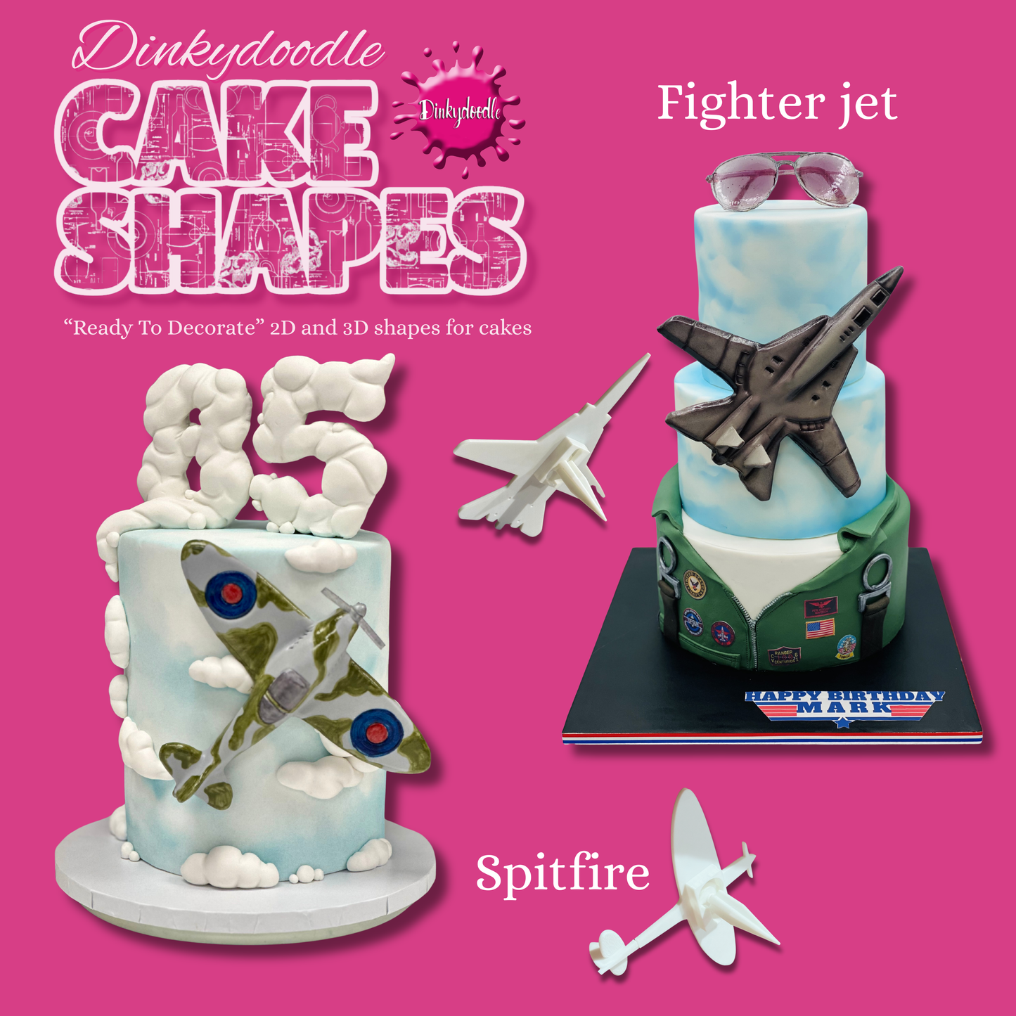 Cake Shapes - Planes