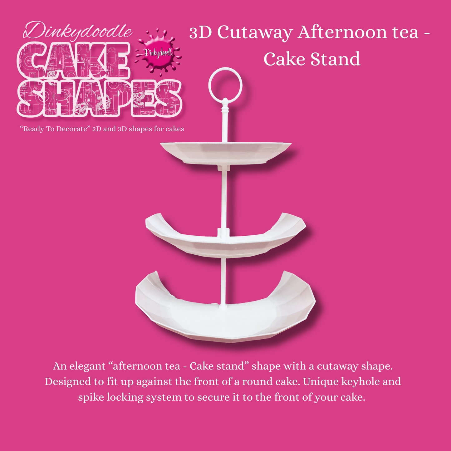 Cake Shapes - "Afternoon tea" themed
