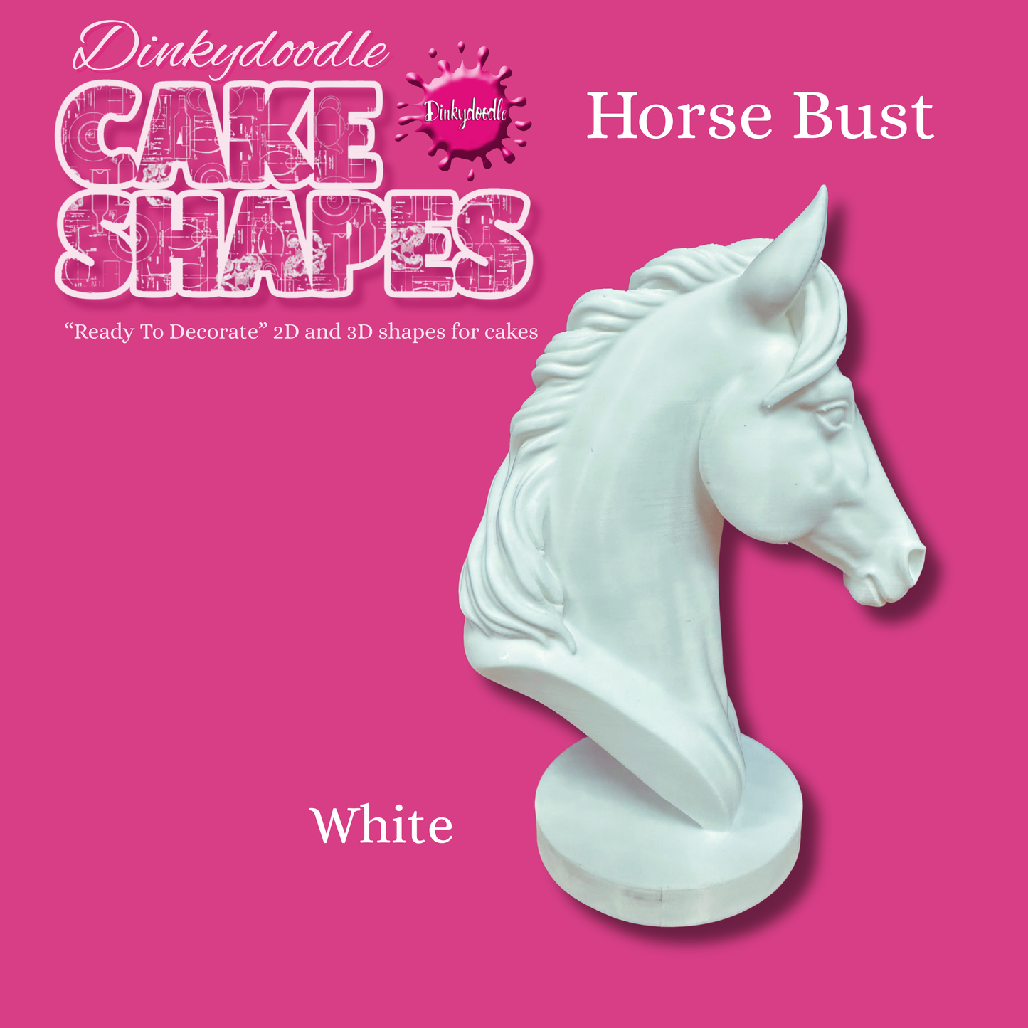 Cake Shapes - Horse Head