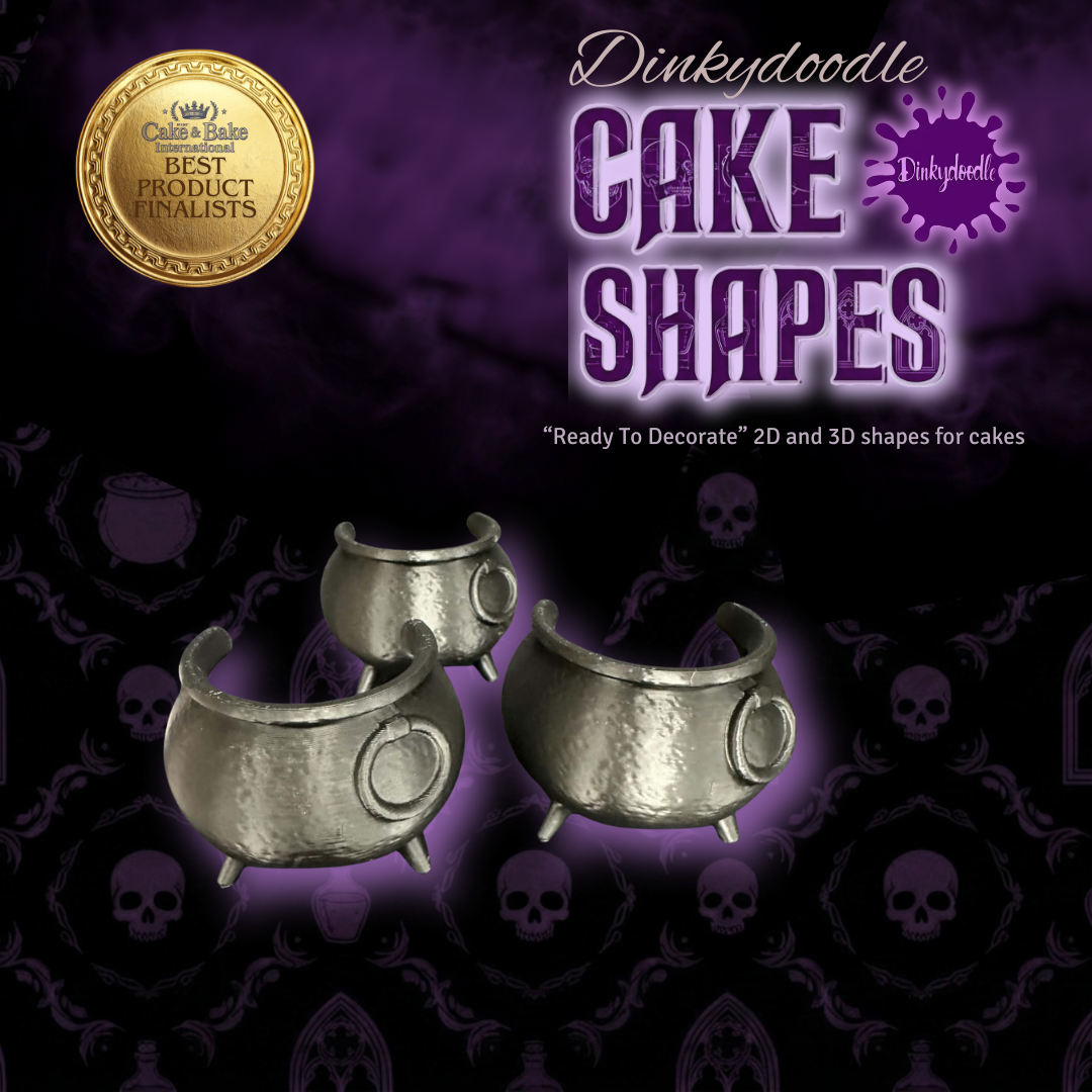 Cake Shapes - Limited Edition Cutaway Cauldron