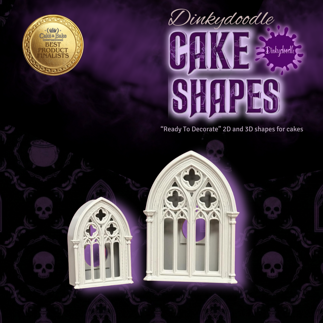 Cake Shapes - Limited Edition Gothic Windows