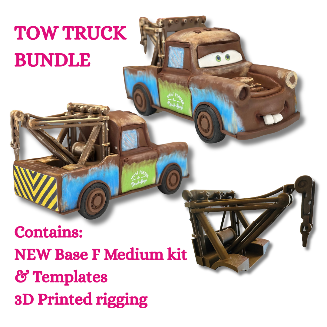 Racing car and Tow Truck kits
